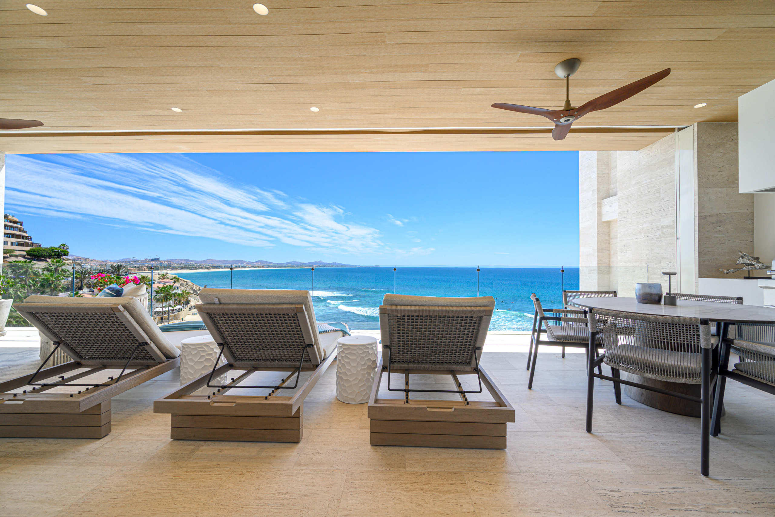 Las Ventanas Las Ventanas Ultra-Luxury Penthouse with unmatched elegance at Las Ventanas. Experience the epitome of luxury living in this stunning 3 bdr, 3 & 2 1/2 baths, atop the prestigious Las Ventanas resort. Boasting an expansive 3,600 sq. ft. of A/C space with an additional 4,000 sq. ft. rooftop deck, this residence redefines grandeur. Breathtaking for sale