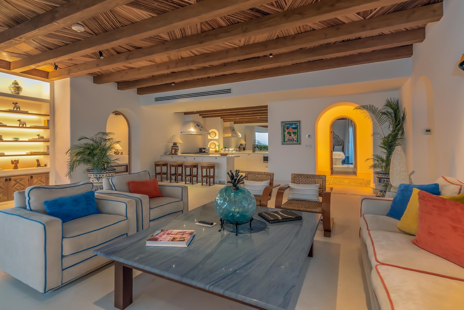 Las Ventanas Las Ventanas Welcome to Las Ventanas al Paraiso Penthouse 6501, your luxurious paradise in Los Cabos, Mexico. This exquisite residence offers a truly unparalleled living experience, featuring 3 bedrooms, 3 1/2 baths sprawling across 3,600 square feet of pure luxury under A/C. In addition, you'll have the pleasure of indulging in 1,600 square feet of meticulously designed terraces, showcasing breathtaking ocean – Km 19.5 Carr. Transpeninsular, San Jose Corridor, BS